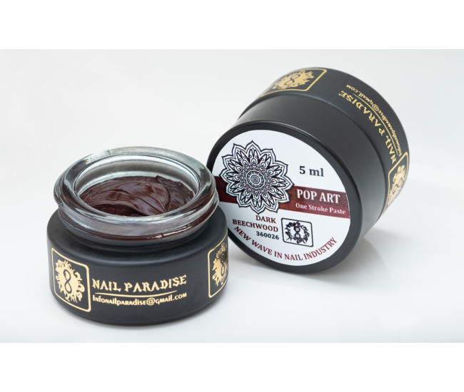 Pop-Art DARK BEECHWOOD | 360026 | One Stroke Paste| 5ml. - Nail & Eyelash Paradise
